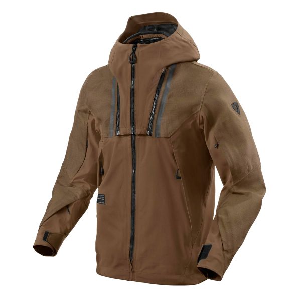 Motorradjacke REV'IT Compenent 2 H2O Brown