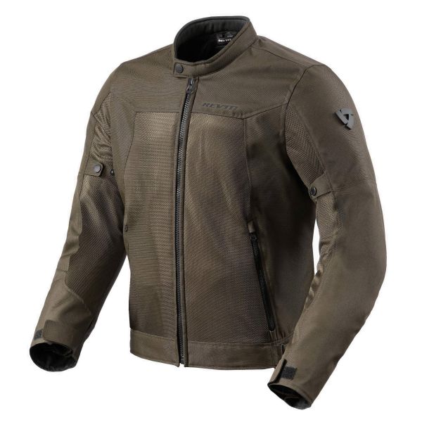 Motorradjacke REV'IT Eclipse 2 Olive Black