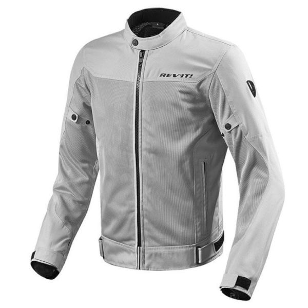 Motorradjacke REV'IT Eclipse Silver