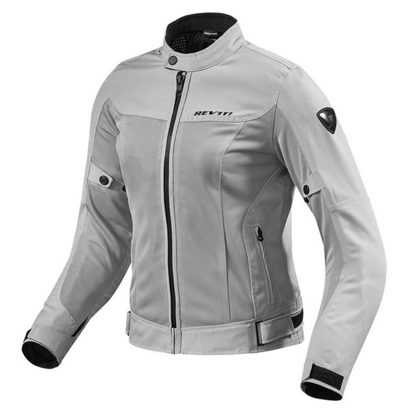 Motorradjacke REV'IT Eclipse Ladies Silver