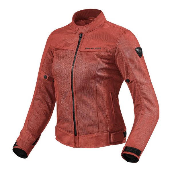 Motorradjacke REV'IT Eclipse Ladies Red Burgundy