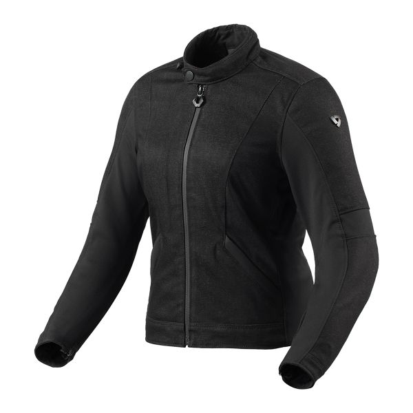 Motorradjacke REV'IT Elin Ladies Black Motorradjacke REV'IT Elin Ladies Black