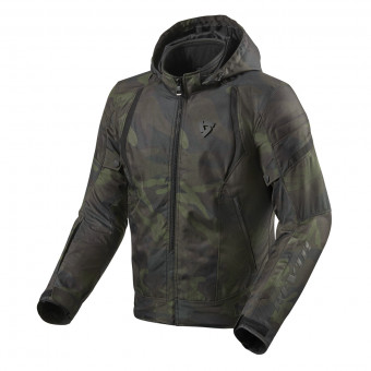 Motorradjacke REV'IT Flare 2 Camo D. Green