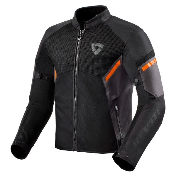 Motorradjacke REV'IT GT-R Air 3 Black Neon Orange