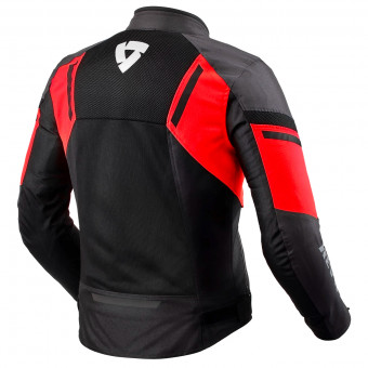REV'IT GT-R Air 3 Black Neon Red