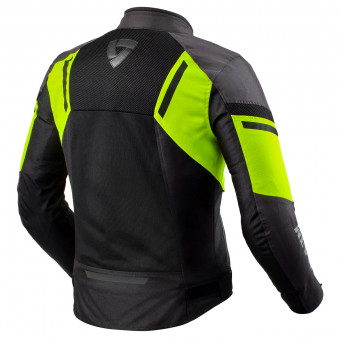 REV'IT GT-R Air 3 Black Neon Yellow
