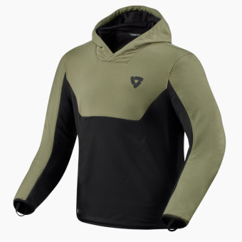 Motorradjacke REV'IT Hoodie Andon Black Green