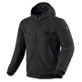 Motorradjacke REV'IT Hoodie Parabolica 2 Black