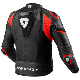 REV'IT Hyperspeed Pro Black Neon Red
