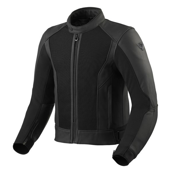 Motorradjacke REV'IT Ignition 4 H2O Black Motorradjacke REV'IT Ignition 4 H2O Black
