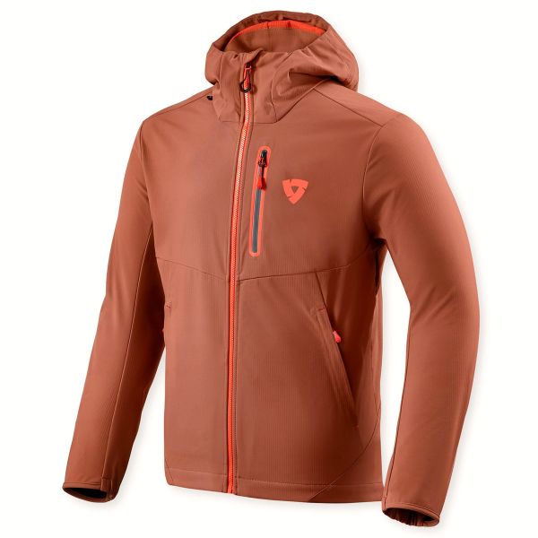 Motorradjacke REV'IT Jerry Burgundy Red