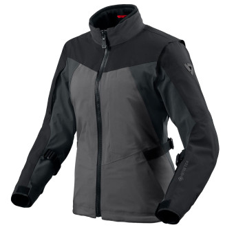 Motorradjacke REV'IT Lamina GTX Ladies Grey Black