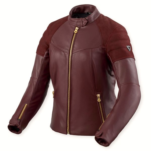 Motorradjacke REV'IT London Ladies Aubergine