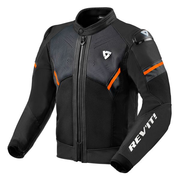 Motorradjacke REV'IT Mantis H2O Black Orange zum Bestpreis