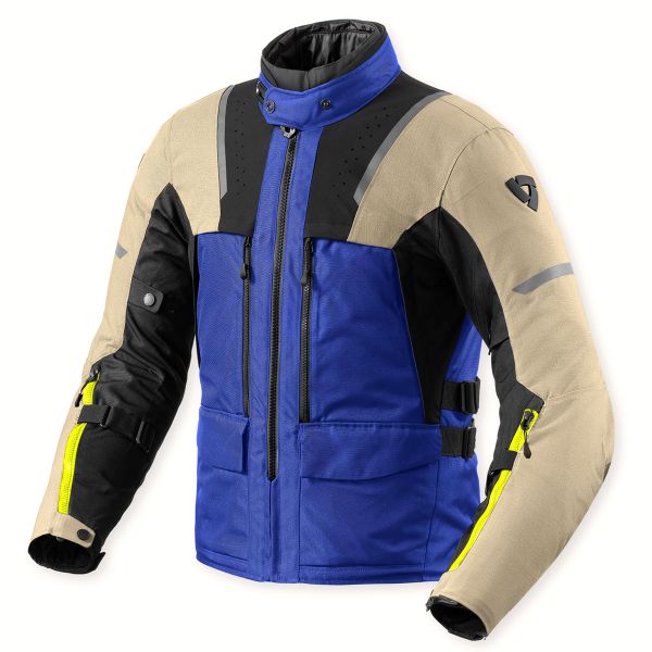 Motorradjacke REV'IT Offtrack 2 H2O Sand Blue