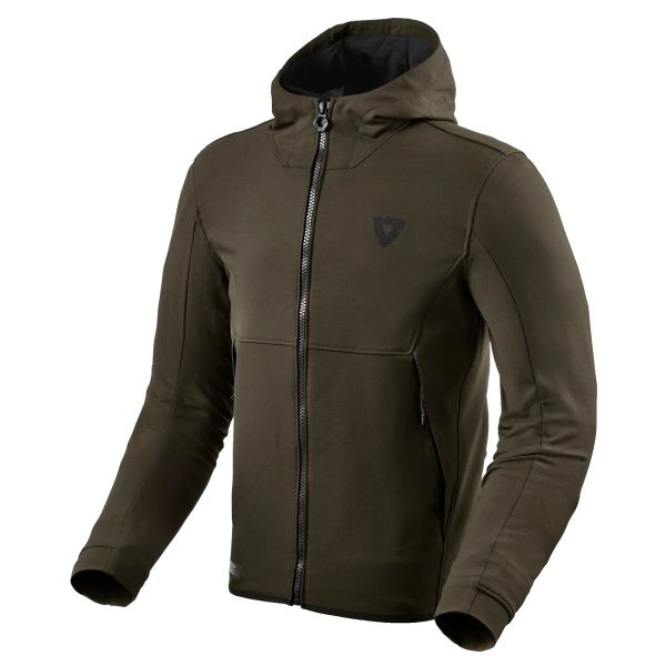 Motorradjacke REV'IT Parabolica Dark Green