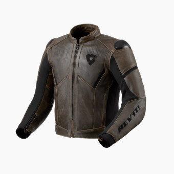 Motorradjacke REV'IT Parallax Brown