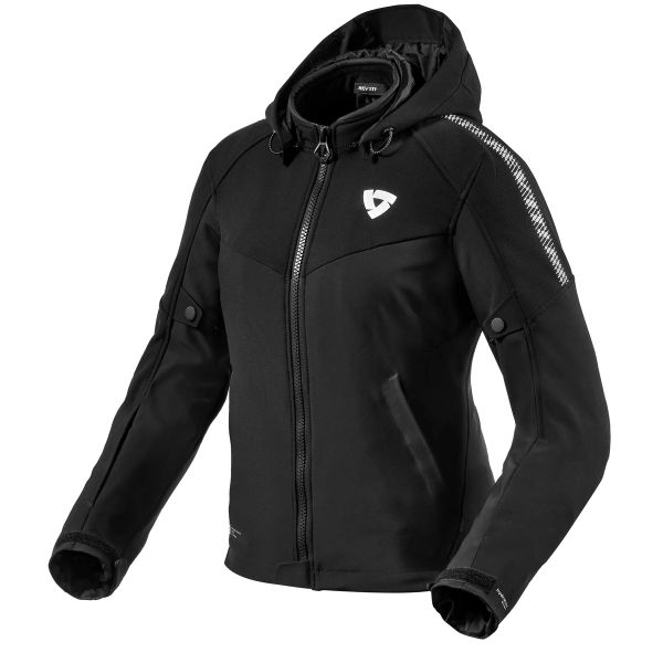 Motorradjacke REV'IT Proxy H2O Ladies Black White