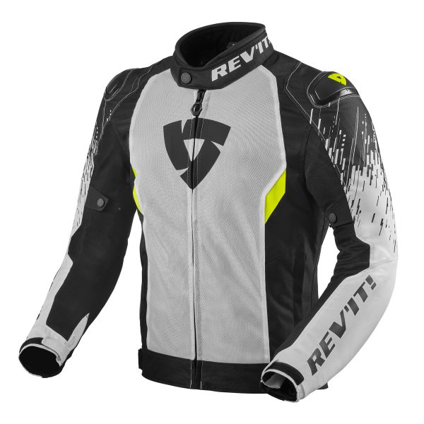 Motorradjacke REV'IT Quantum 2 Air White Black