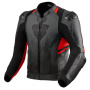 Motorradjacke REV'IT Quantum 2 Charcoal Grey Neon Red