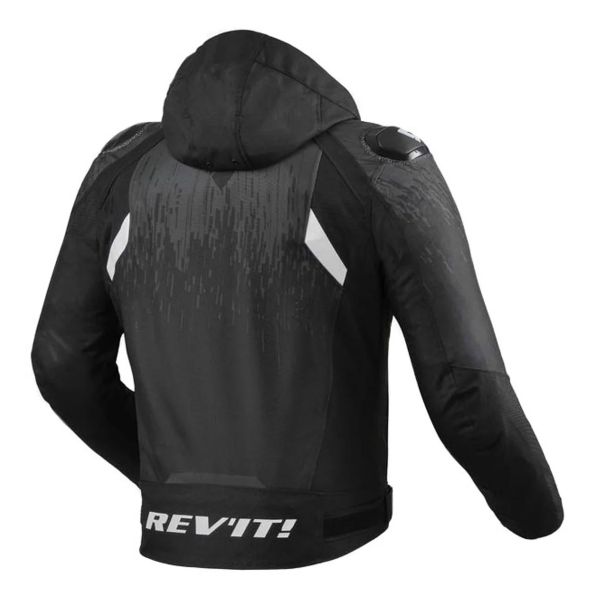 REV'IT Quantum 2 H2O Black Charcoal Grey