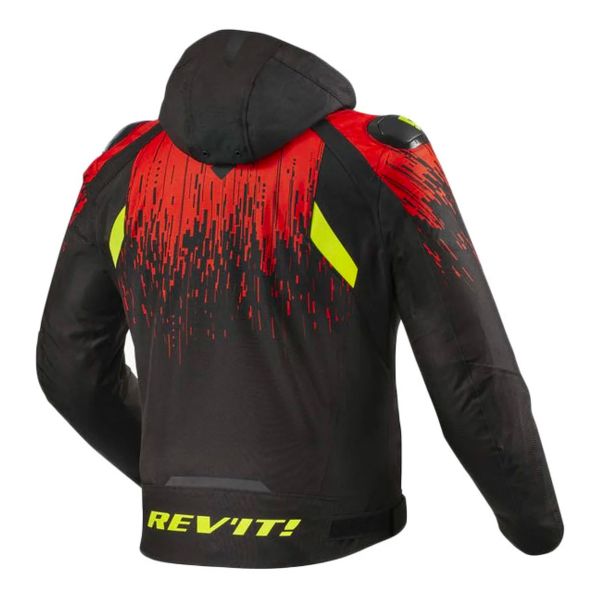 REV'IT Quantum 2 H2O Black Red