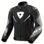 Motorradjacke REV'IT Quantum 3 Air Black White