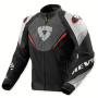 Motorradjacke REV'IT Quantum 3 Air Grey Red
