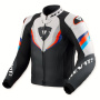 Motorradjacke REV'IT Quantum 3 Black Light Grey