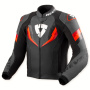 Motorradjacke REV'IT Quantum 3 Black Neon Red