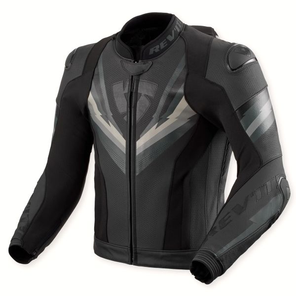 Motorradjacke REV'IT Quantum 3 Pro Black Anthracite