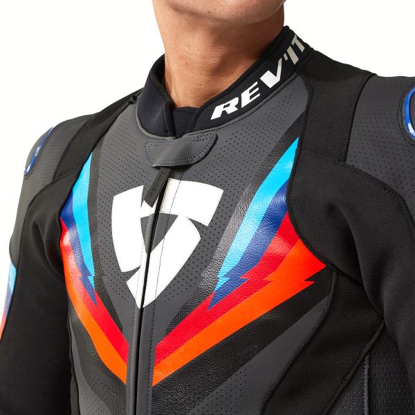 REV'IT Quantum 3 Pro Black Blue