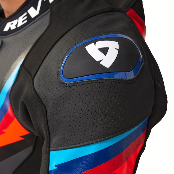 REV'IT Quantum 3 Pro Black Blue