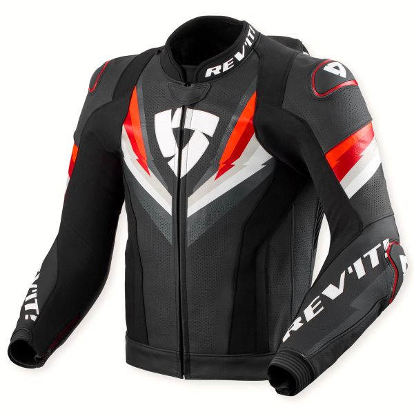 Motorradjacke REV'IT Quantum 3 Pro Black Red