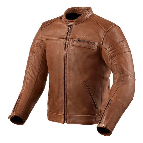 Motorradjacke REV'IT Restless Brown