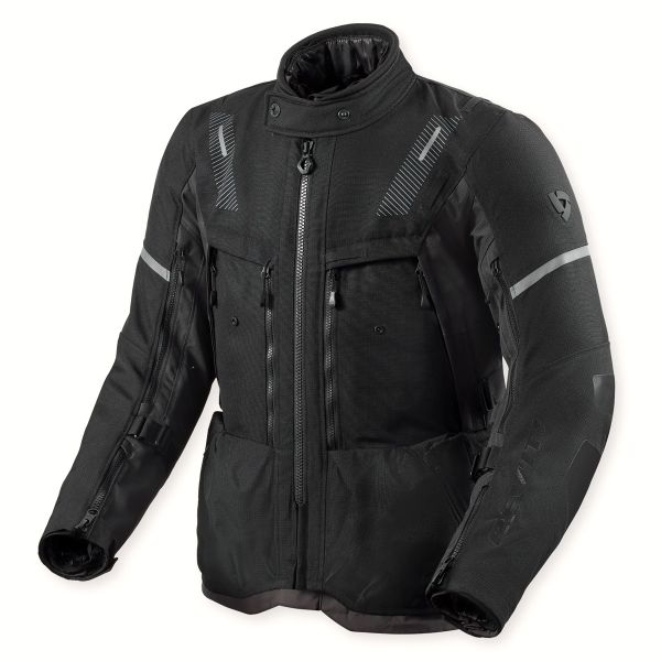 Motorradjacke REV'IT Sand 5 H2O Black Anthracite