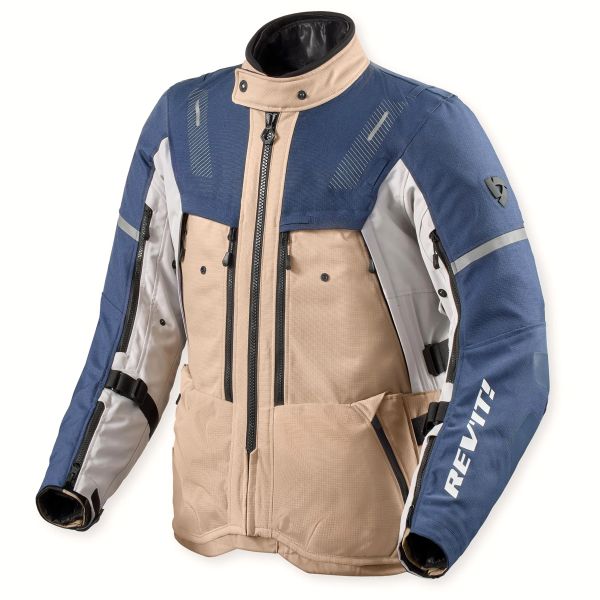 Motorradjacke REV'IT Sand 5 H2O Sand Blue