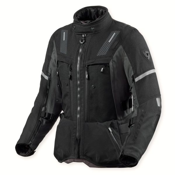 Motorradjacke REV'IT Sand 5 H2O Ladies Black Anthracite