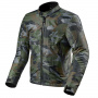 Motorradjacke REV'IT Shade H2O Camo Light Grey