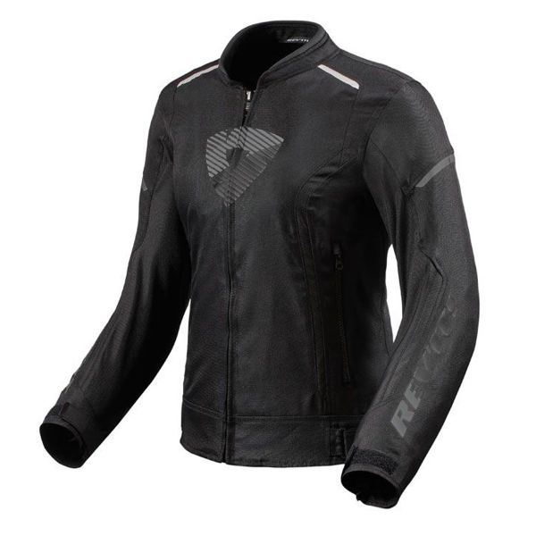 Motorradjacke REV'IT Sprint H2O Ladies Black Charcoal Grey Motorradjacke REV'IT Sprint H2O Ladies Black Charcoal Grey
