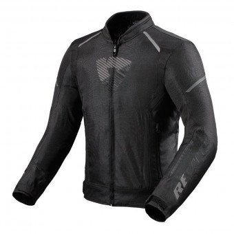 Motorradjacke REV'IT Sprint H2O Black Charcoal Grey