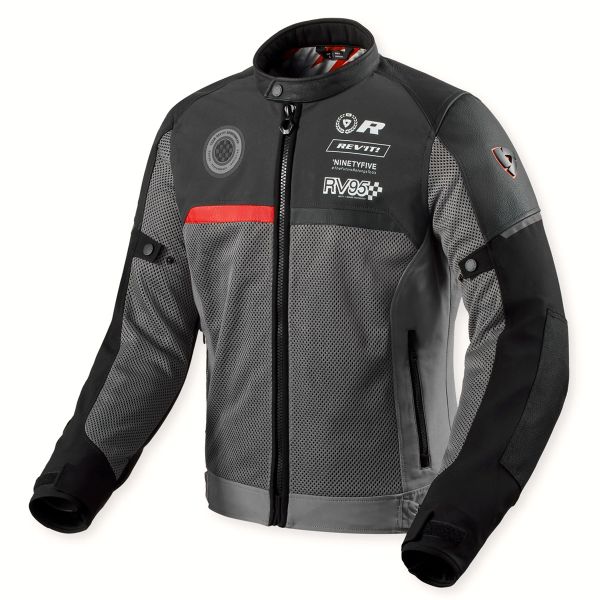 Motorradjacke REV'IT Swiftblade Black Red