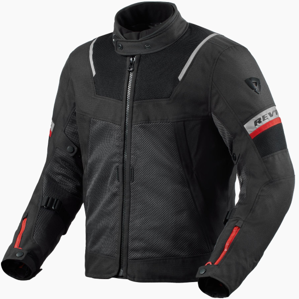 Motorradjacke REV'IT Tornado 4 H2O Black Anthracite