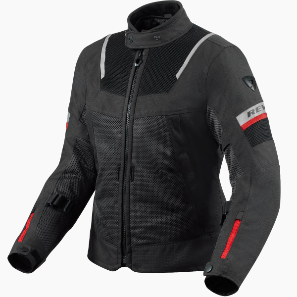 Motorradjacke REV'IT Tornado 4 H2O Ladies Black Anthracite