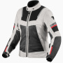 Motorradjacke REV'IT Tornado 4 H2O Ladies Black