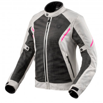 Motorradjacke REV'IT Torque 2 H2O Ladies Black Grey