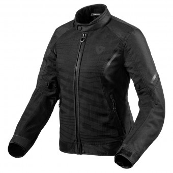 Motorradjacke REV'IT Torque 2 H2O Ladies Black