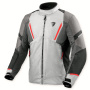 Motorradjacke REV'IT Undulate H2O Silver Grey