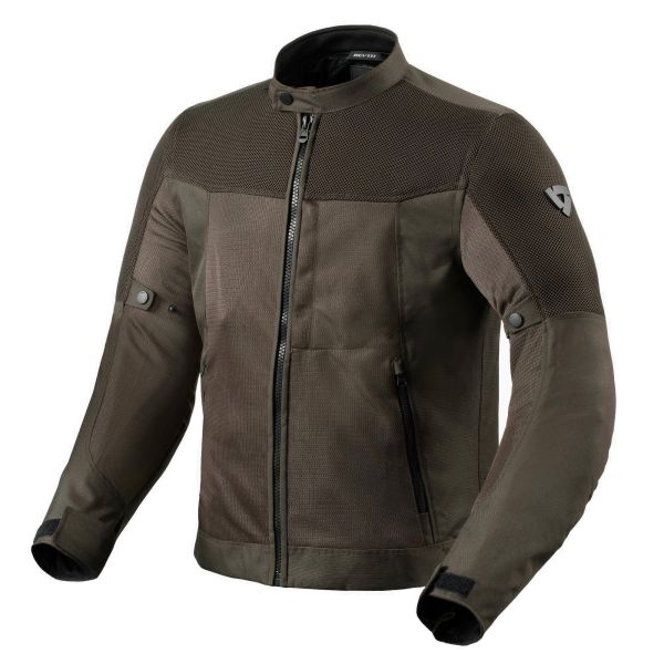 Motorradjacke REV'IT Vigor 2 Olive Black