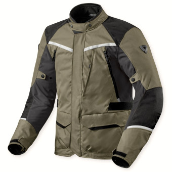 Motorradjacke REV'IT Voltiac 3 H2O Green Anthracite